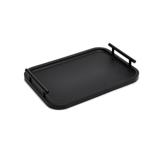 Medium Wood Tray with Iron Handles