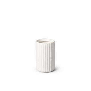 Short Bud Vase in Speckled White